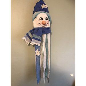 Wind Sport Vintage Snowman Windsock Christmas Winter Holidays Garden Outdoors